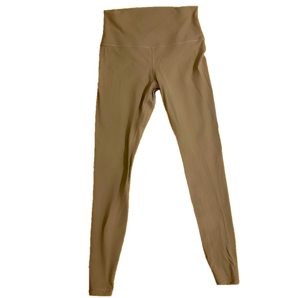 Lululemon Align High Rise Pant: 31” inseam (long/tall) in Taupetastic